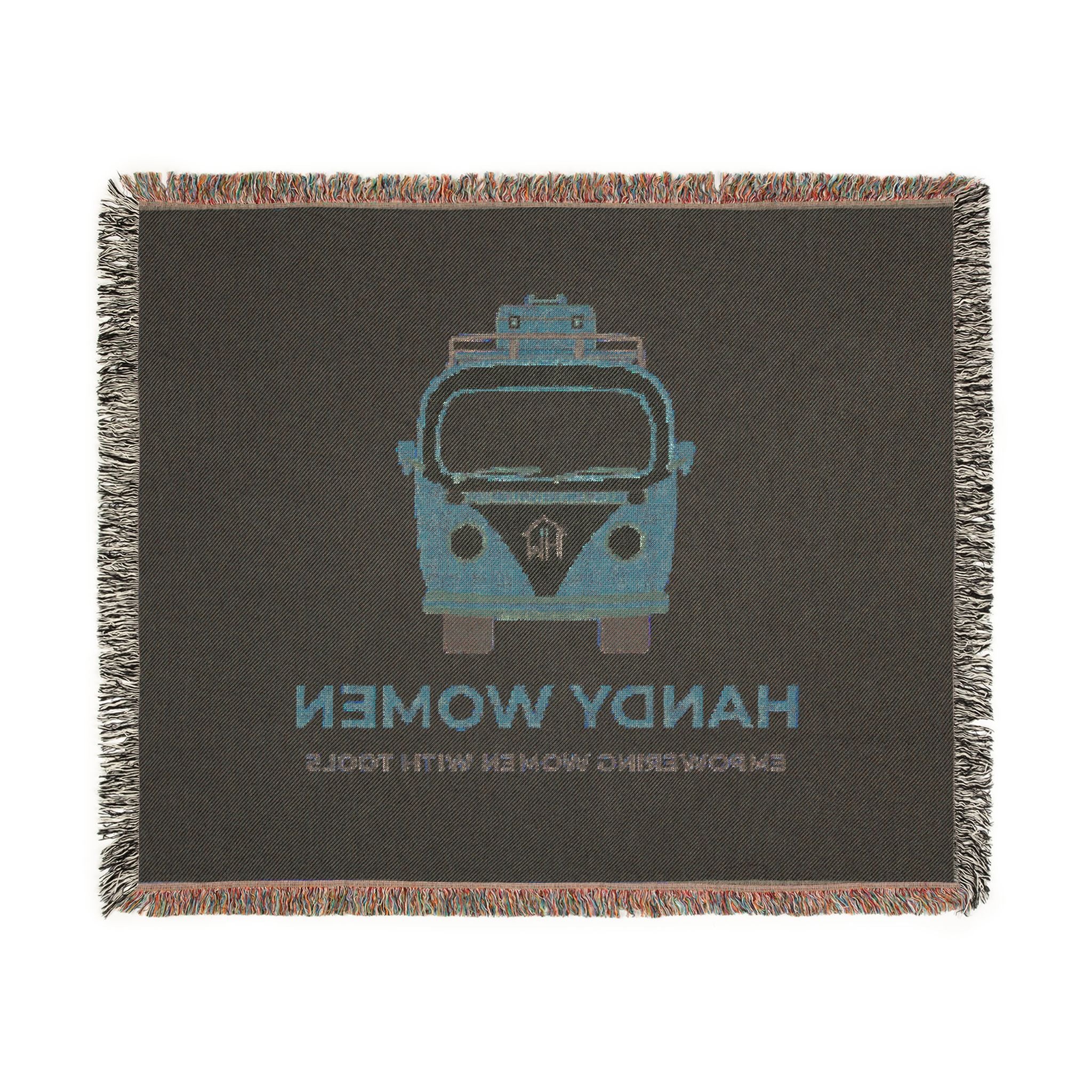Handy Women Woven Blanket | Throw