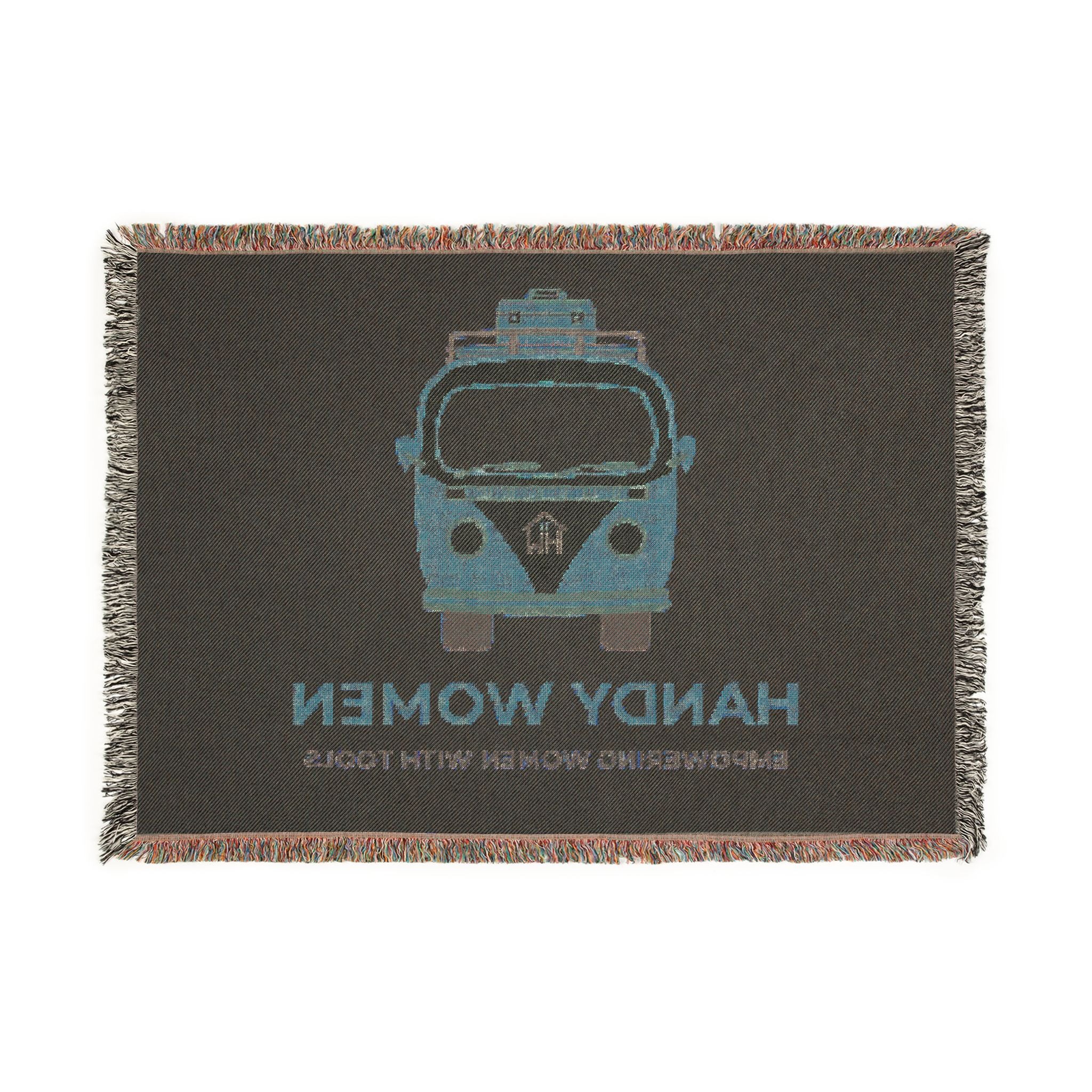 Handy Women Woven Blanket | Throw