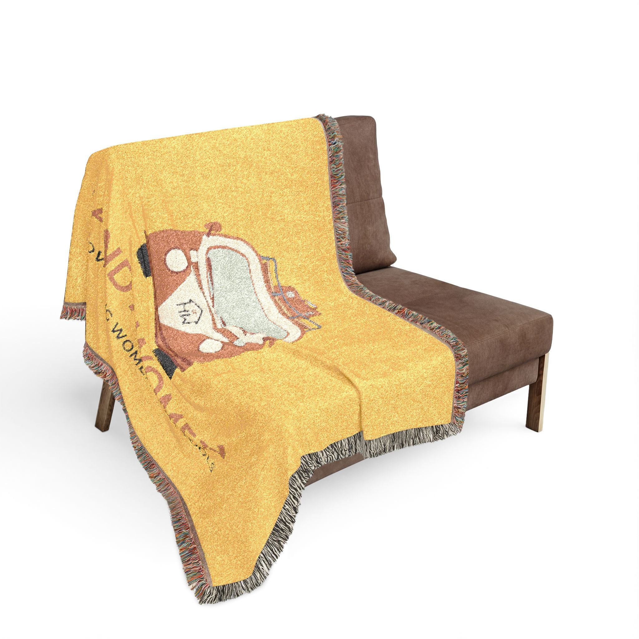 Handy Women Woven Blanket | Throw