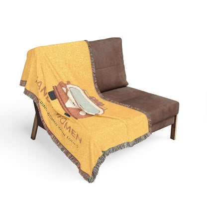 Handy Women Woven Blanket | Throw