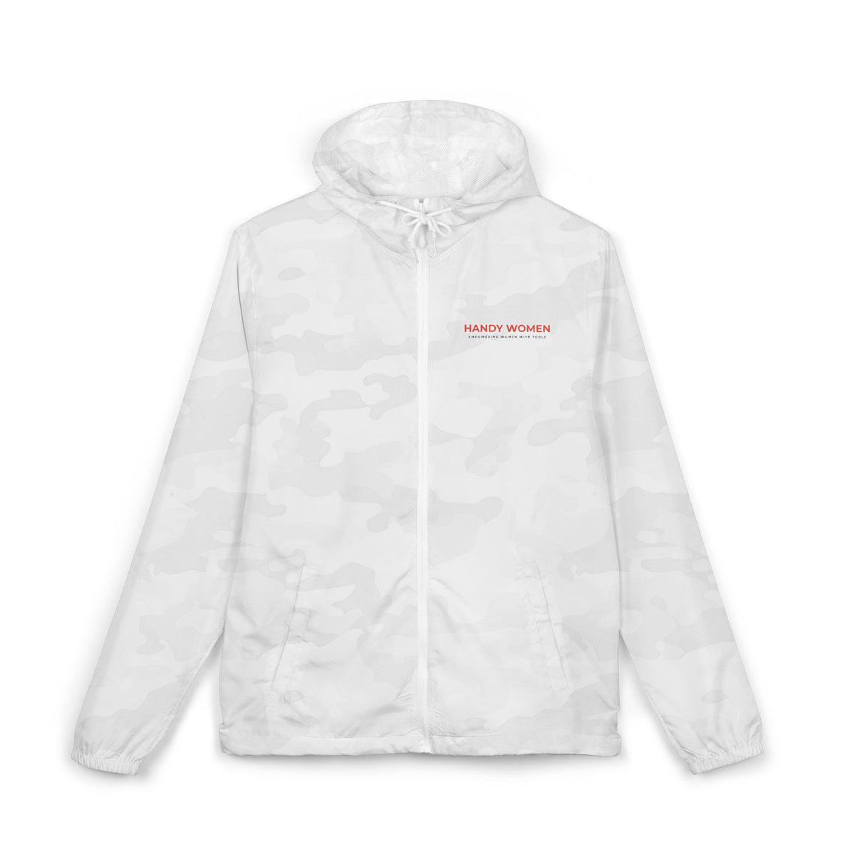 Handy Women Windbreaker Jacket | White Camo