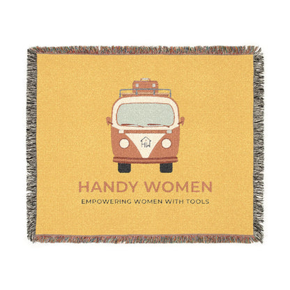 Handy Women Woven Blanket | Throw