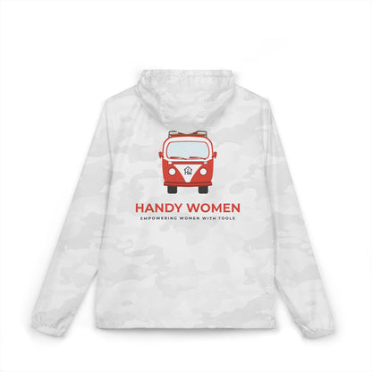 Handy Women Windbreaker Jacket | White Camo