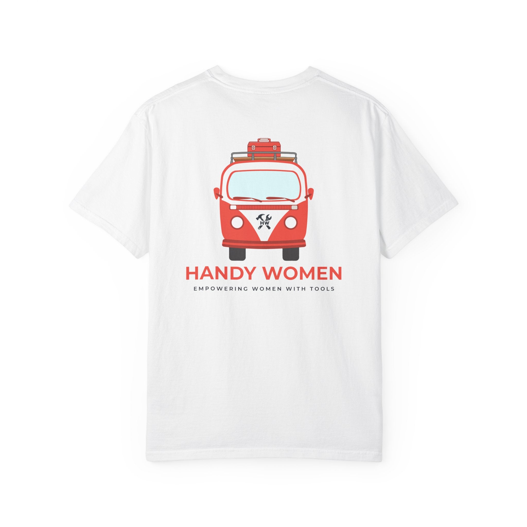Handy Women Graphic T-Shirt — "Handy Women: Empowering Women with Tools"