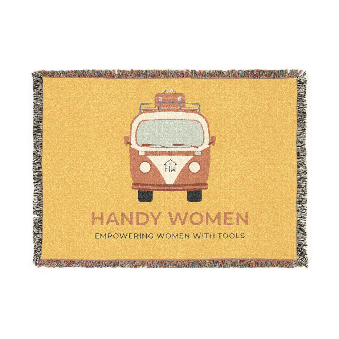 Handy Women Woven Blanket | Throw