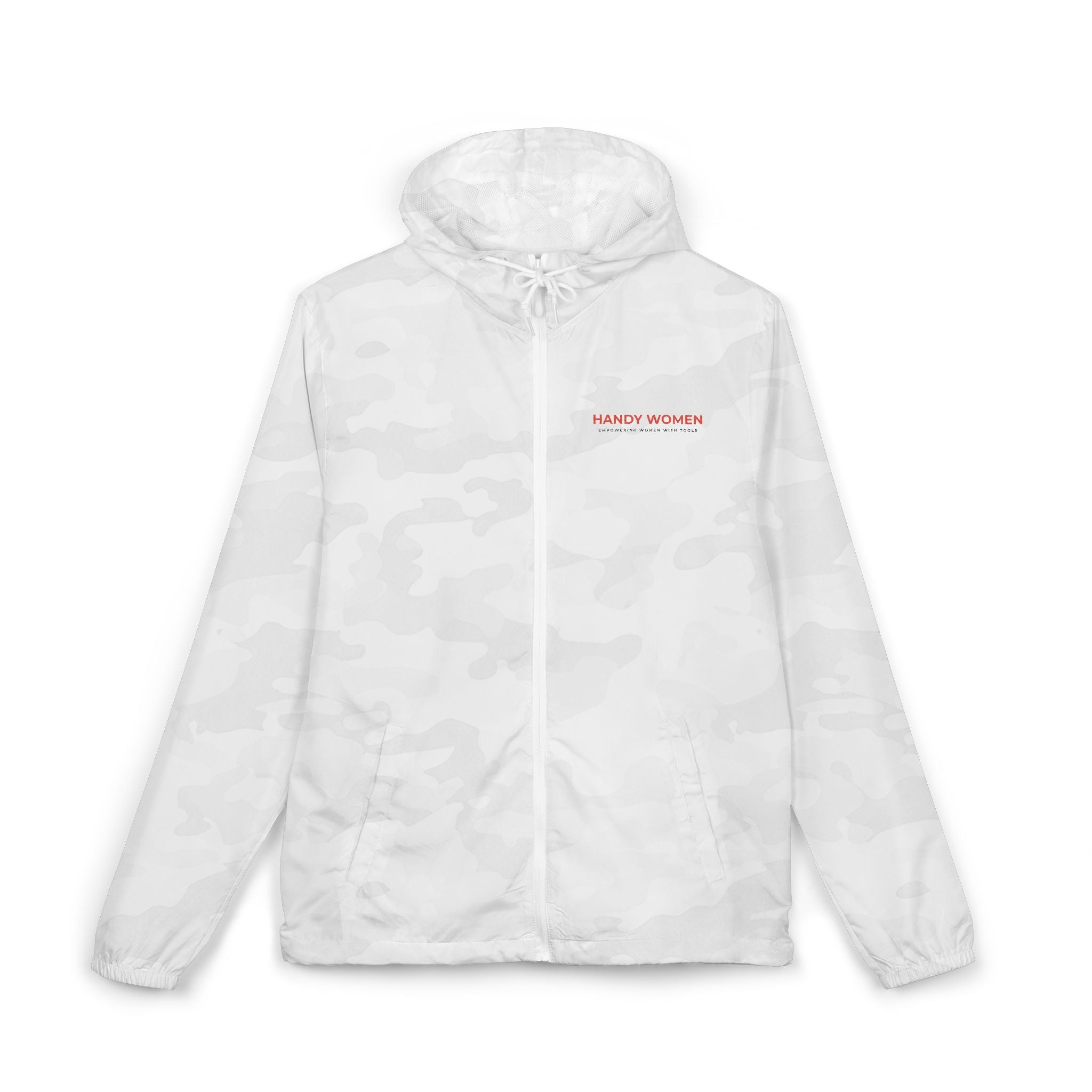 Handy Women Windbreaker Jacket | White Camo