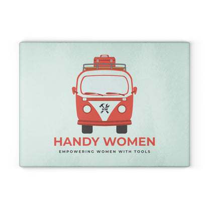 Handy Women Glass Cutting Board | Empowering Women with Tools