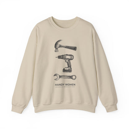 Handy Women Tools Crewneck