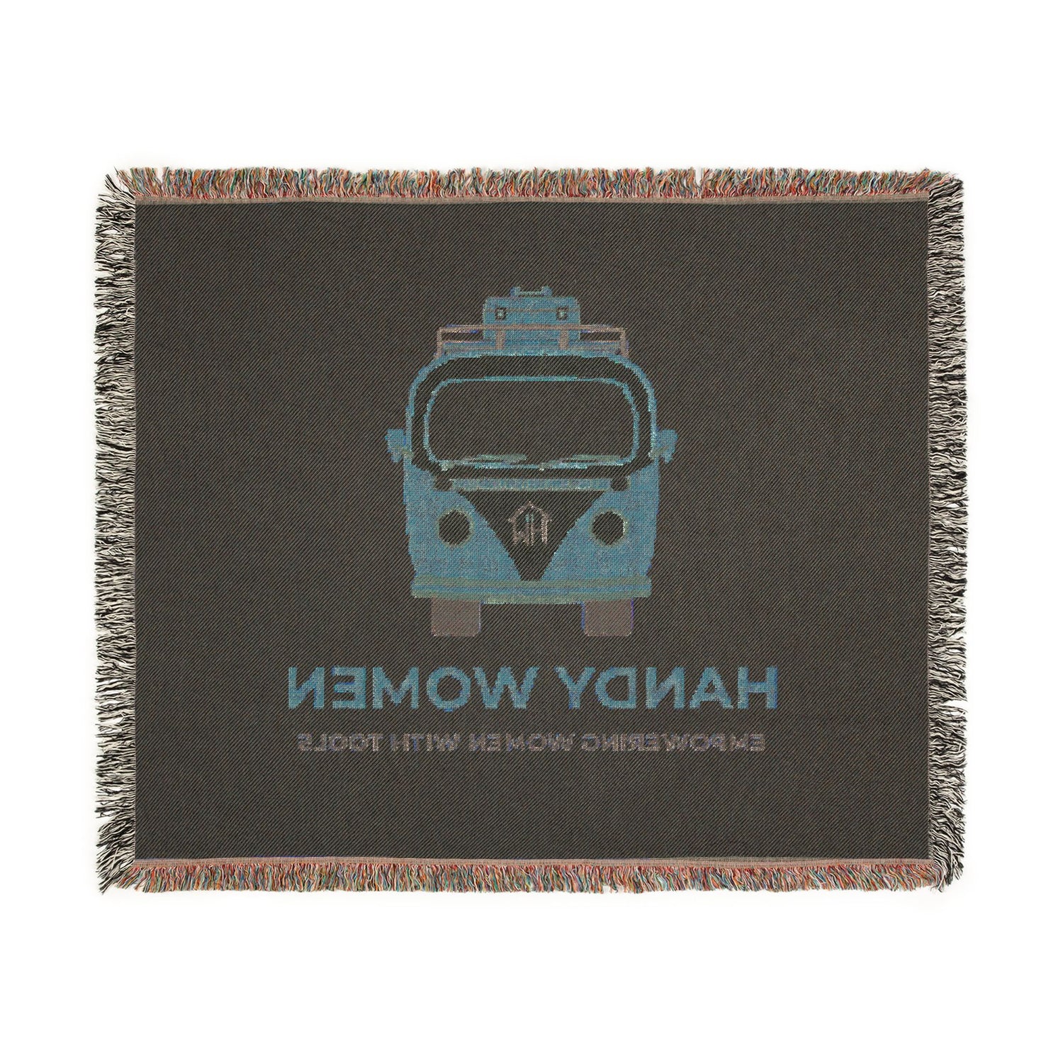 Handy Women Woven Blanket | Throw