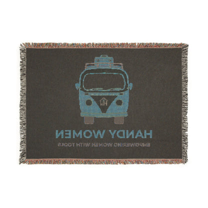 Handy Women Woven Blanket | Throw