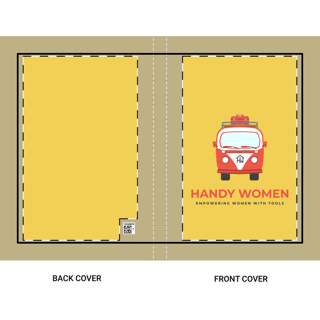 Handy Women van illustration Journal | Hardcover Journal