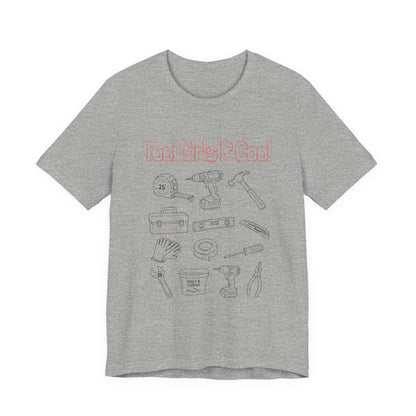 Tool Girls Rule T‑Shirt — Feminist DIY Tools Graphic Tee (Gift for Makers &amp; Handymen)