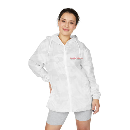 Handy Women Windbreaker Jacket | White Camo