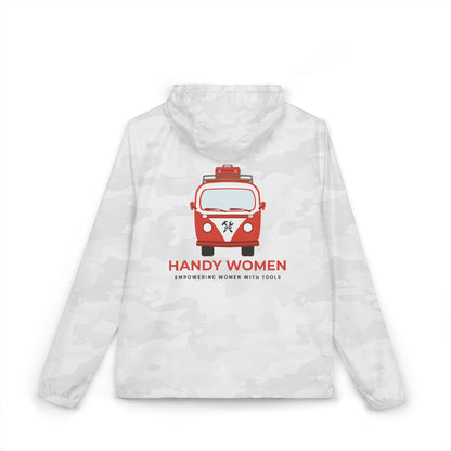 Handy Women Windbreaker Jacket | White Camo