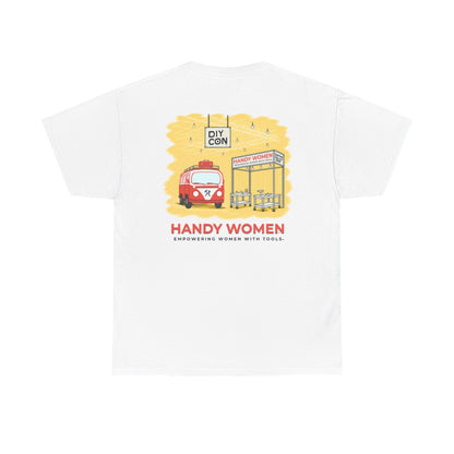 Relaxed fit Handy Women x DIY Con Tee — Empowering Women with Tools Graphic T-Shirt