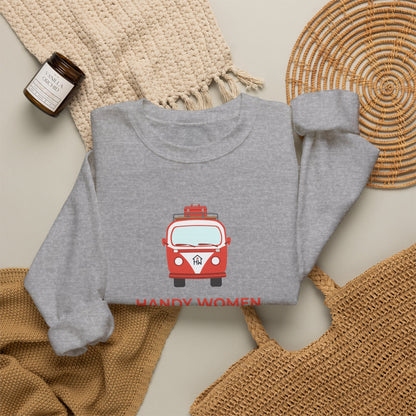 Handy Women Graphic Sweatshirt Embroidered