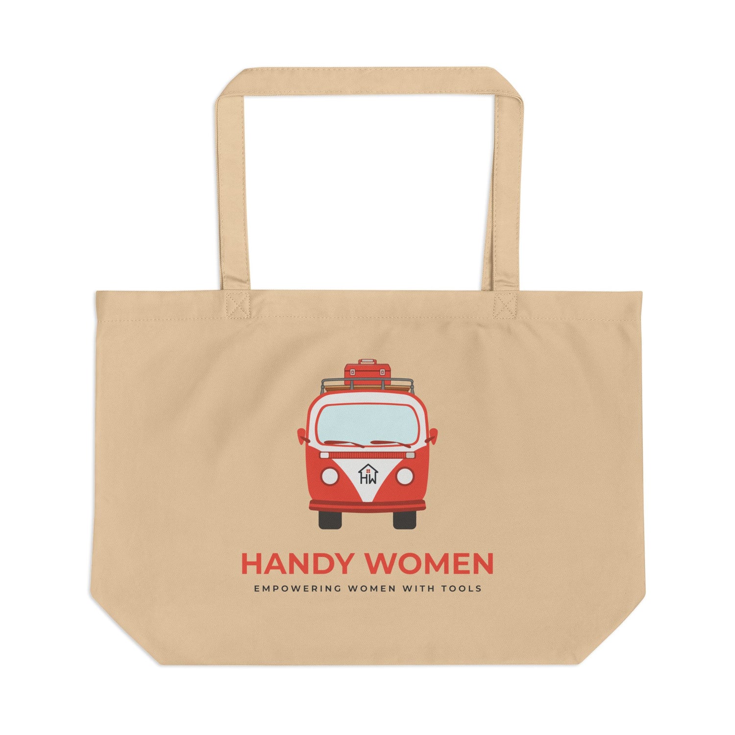 Handy Women Tote | Empowering Women with Tools canvas tote