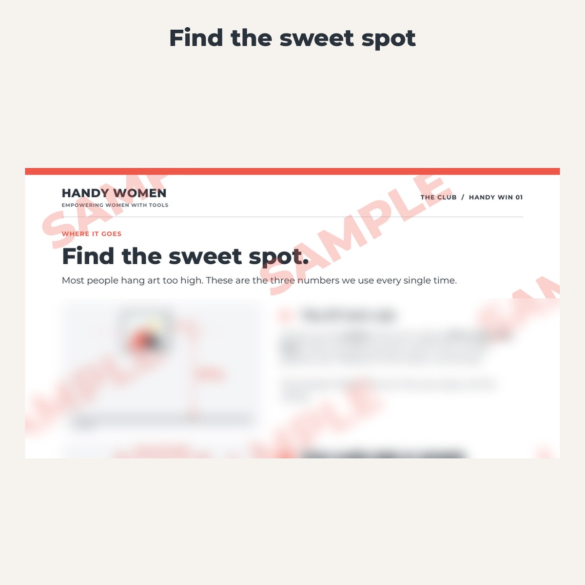 Hang It With Confidence: Picture Hanging Guide (Fillable / Printable PDF)