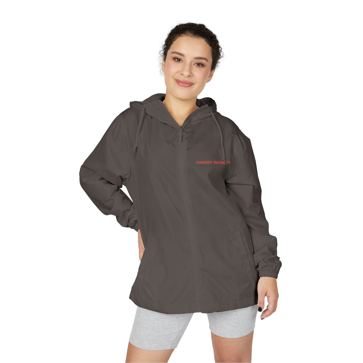 Handy Women Windbreaker Jacket | White Camo