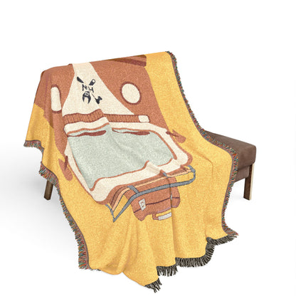 Handy Women Woven Blanket | Throw