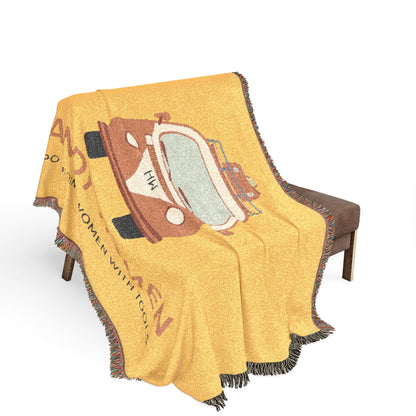 Handy Women Woven Blanket | Throw