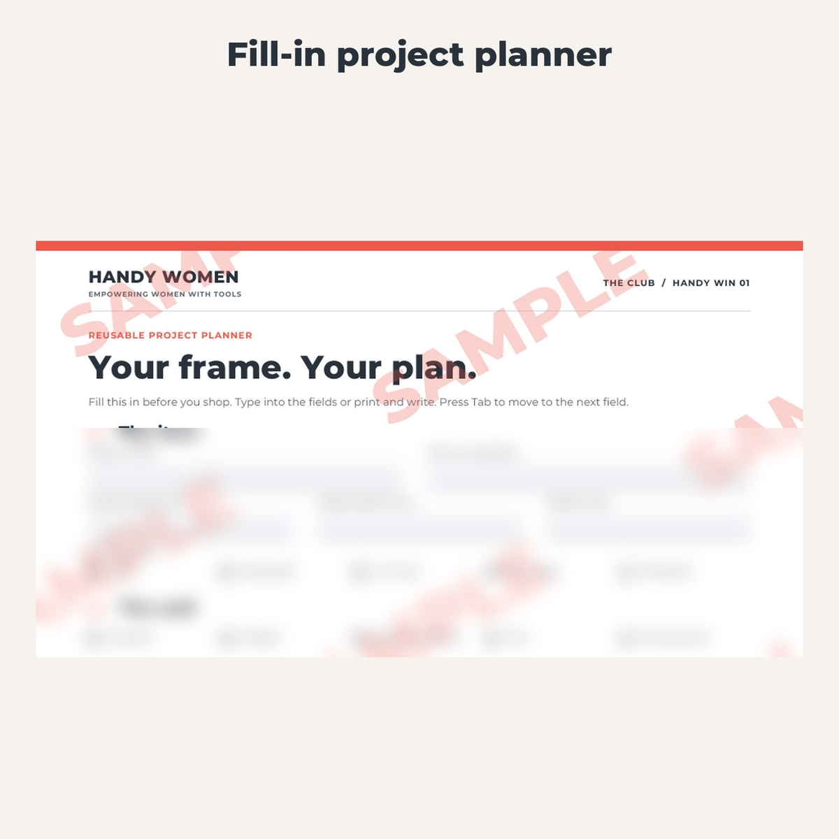 Hang It With Confidence: Picture Hanging Guide (Fillable / Printable PDF)
