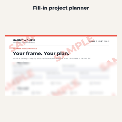 Hang It With Confidence: Picture Hanging Guide (Fillable / Printable PDF)