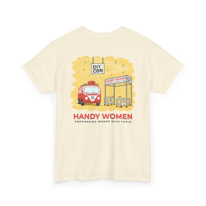 Relaxed fit Handy Women x DIY Con Tee — Empowering Women with Tools Graphic T-Shirt