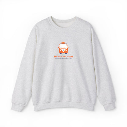 Happy Women Graphic Sweatshirt Embroidered