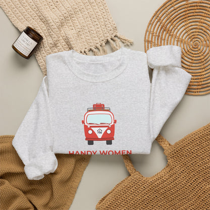 Handy Women Graphic Sweatshirt Embroidered