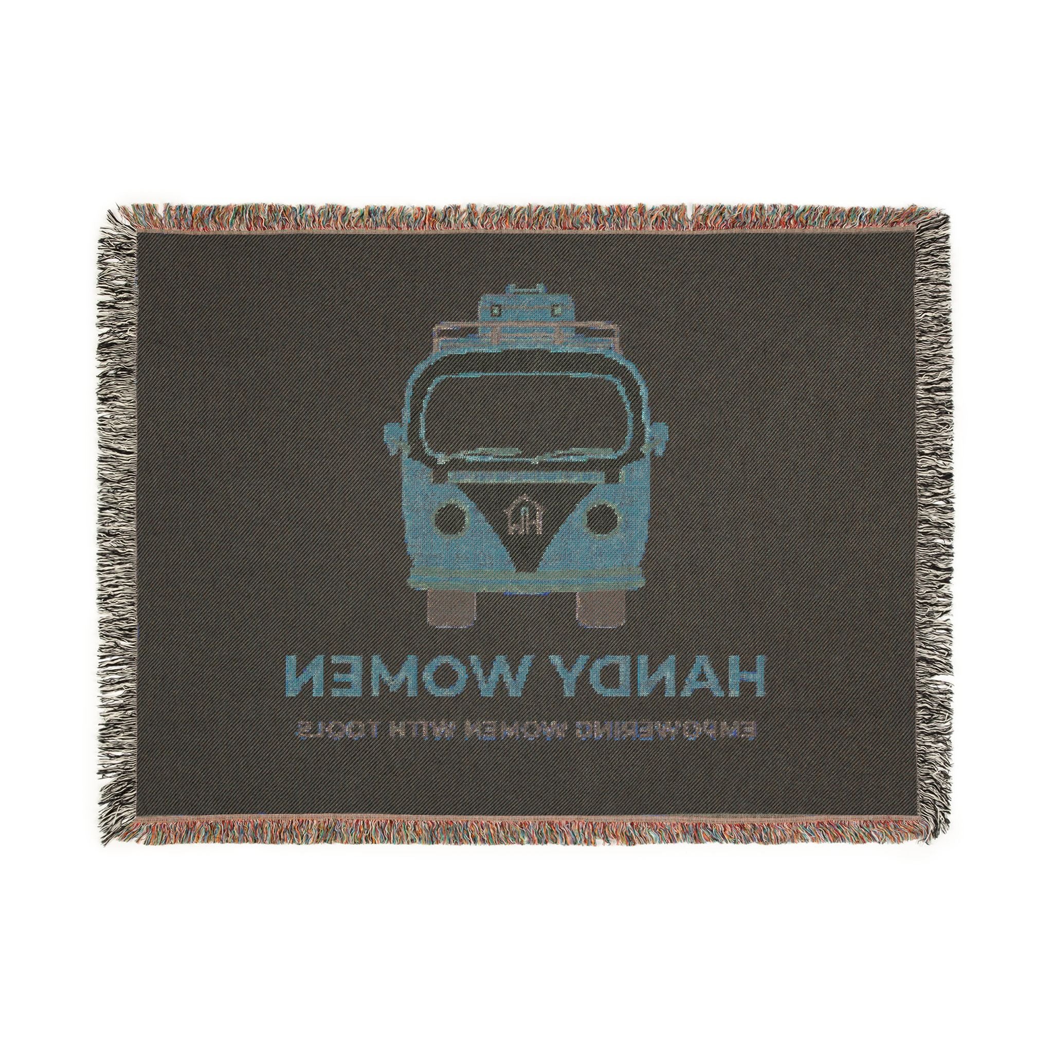 Handy Women Woven Blanket | Throw