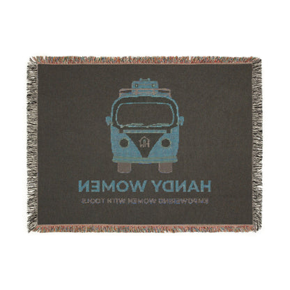 Handy Women Woven Blanket | Throw