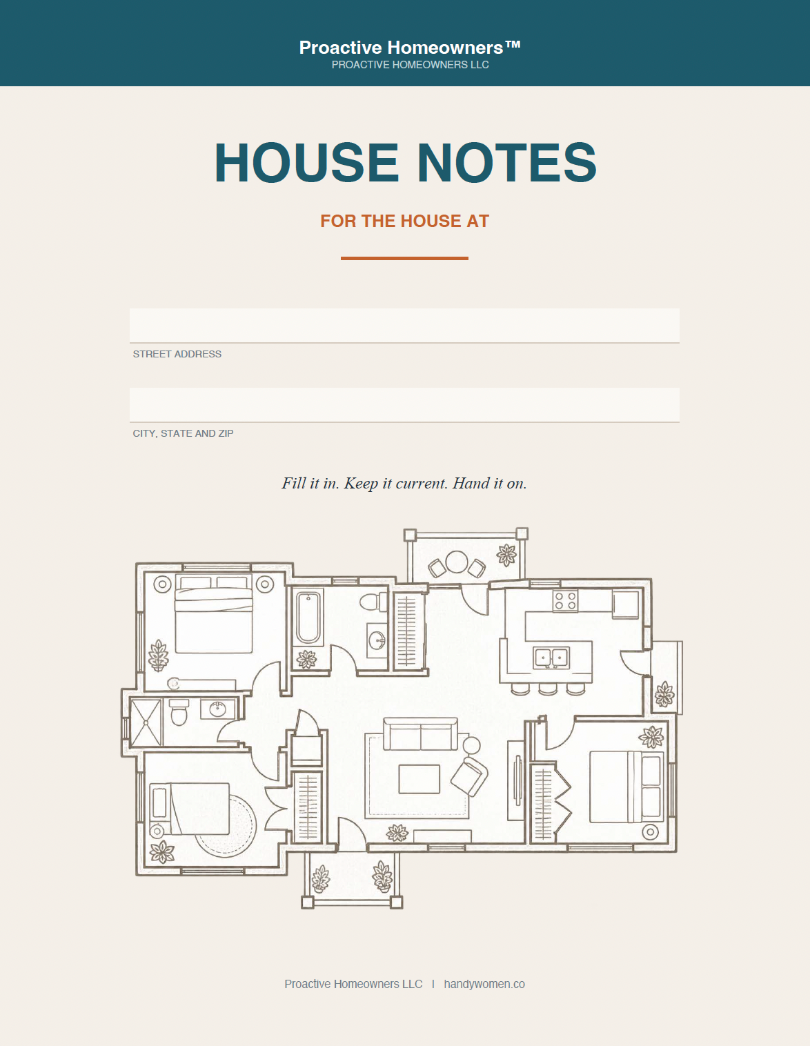 Documentation Tour of Your Home and its Systems - Access Code
