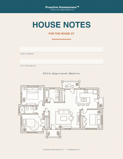 Documentation Tour of Your Home and its Systems - Access Code