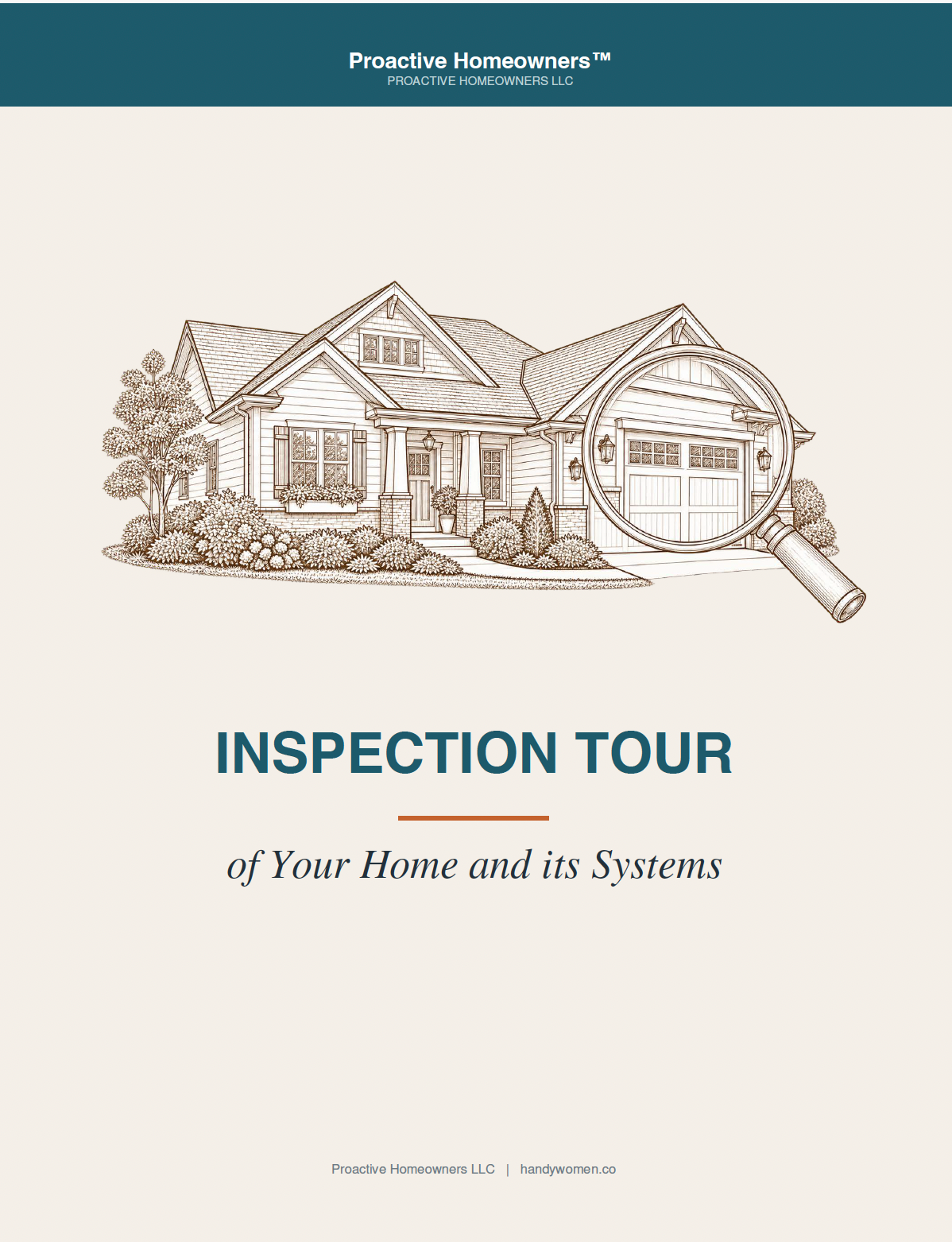 Inspection Tour of Your Home and Its Systems - Access Codes
